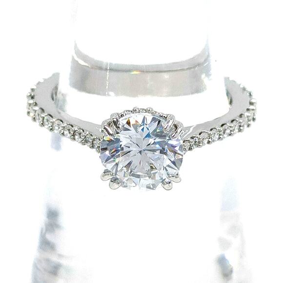 #1448 SWAROVSKI Stilla Cocktail Ring Size 52 (US 6)